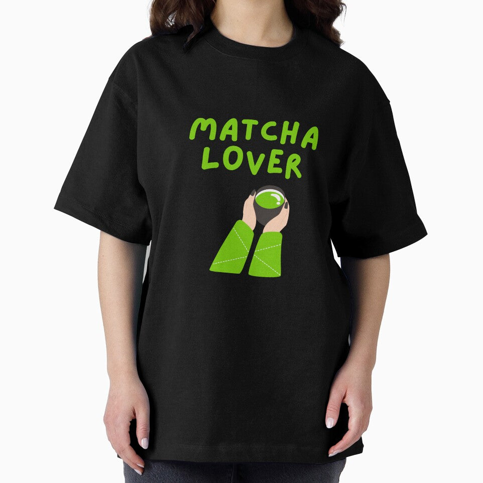 Matcha Lover – Cute Aesthetic Green Tea T-Shirt for Tea Fans by merch-joanna
