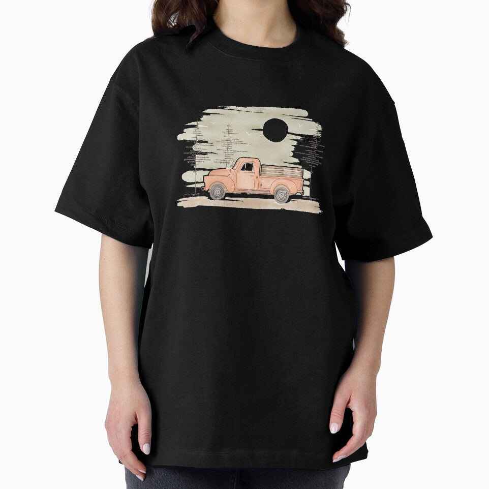 You'll Find Me in the Pines (Ford Truck) by irish.kate art
