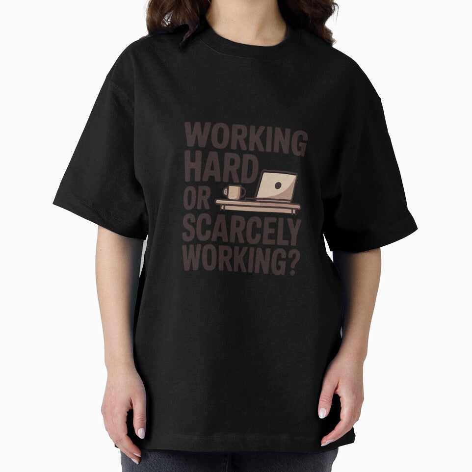 Working From Home T-Shirt – Funny Coffee Lover Remote Work Tee by Ashley critters