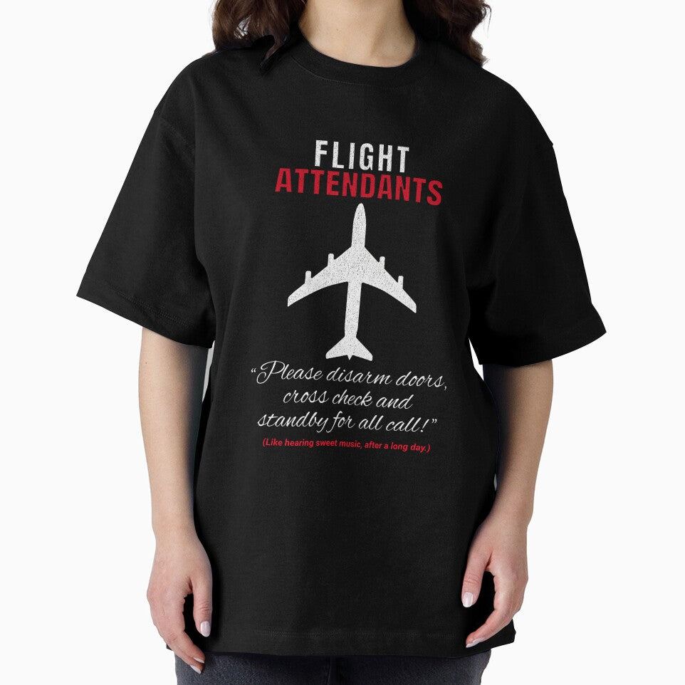Flight Attendants Disarm Doors, Cross Check & Standby For All Call by FunnyWittyWares
