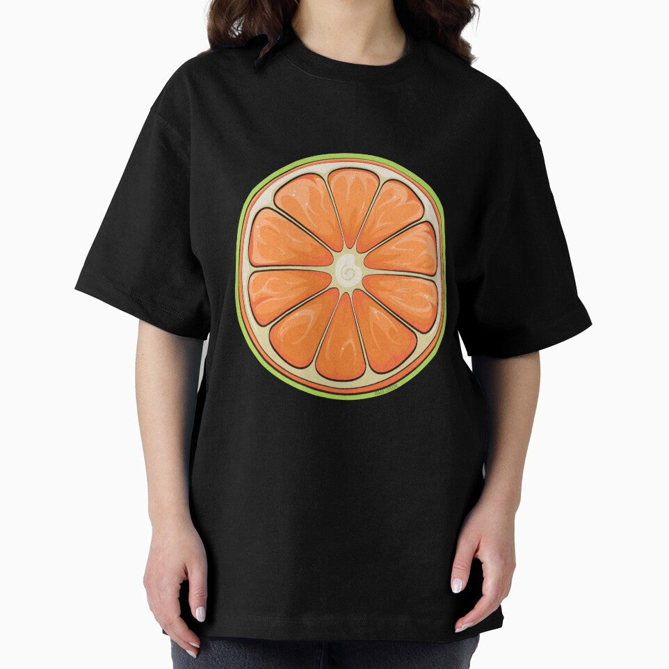 Orange Pattern by Angele Gougeon