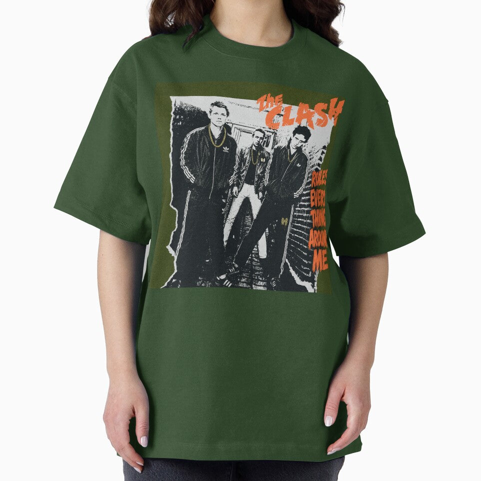 The Clash Rules Everything Around Me – Punk x Hip Hop Mashup Shirt by DiamondSkyShirt
