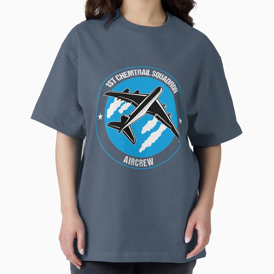 Chemtrail Squadron Aircrew Funny Aviation Pilot Gift by stearman