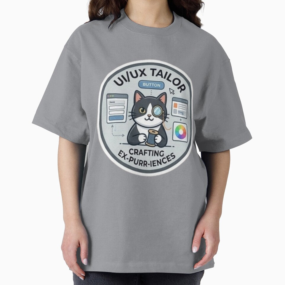 Funny Programmer Gift UI UX Tailor Cat Developer Humor Shirt by Dev Mode