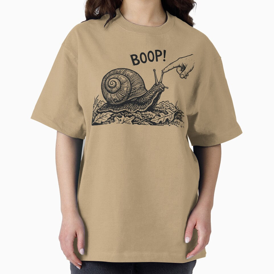 Boop the Snail Lazy Spirit Animal Vintage Slug by Y-Vibes