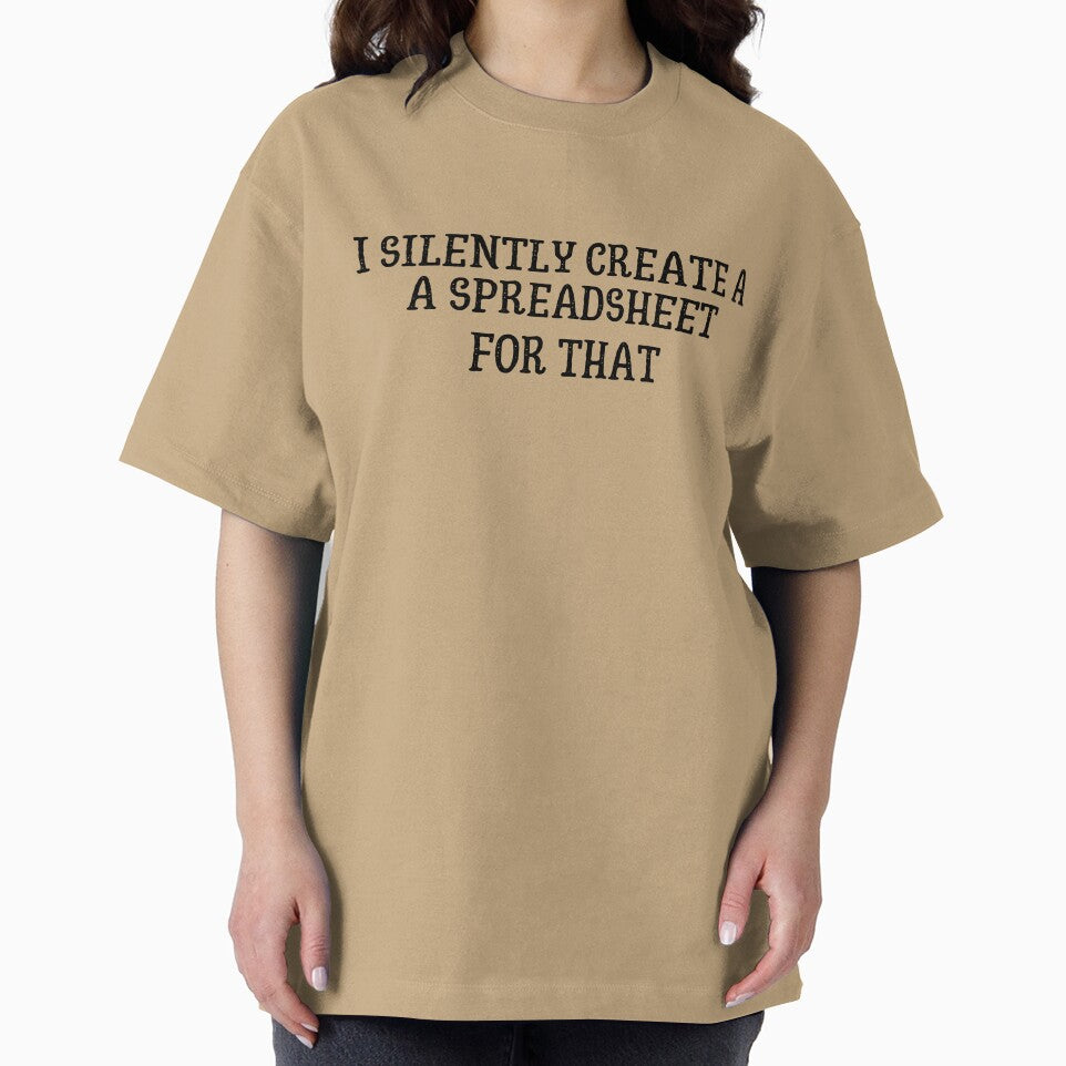 I'm Silently Creating a Spreadsheet for That Actuary - Funny Accountant by ZACK ART