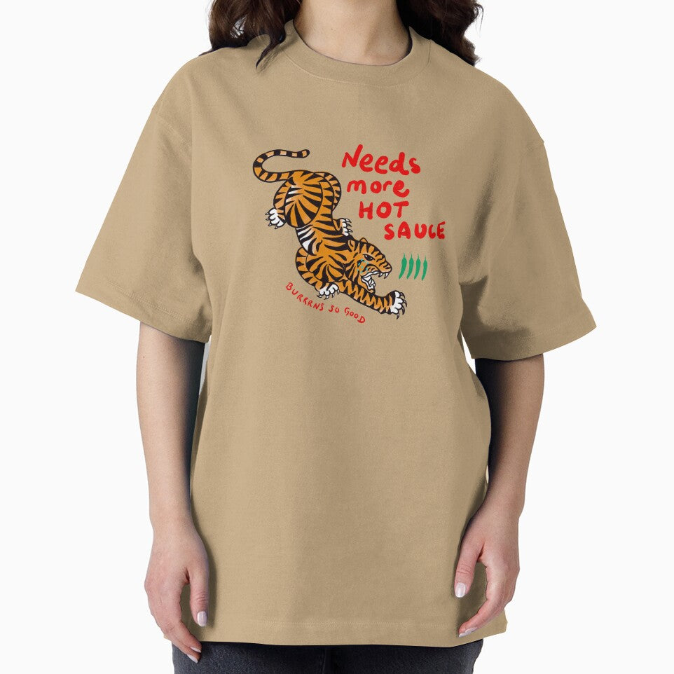 Hot Sauce Tiger Spicy Food Lover by Buffet Nation