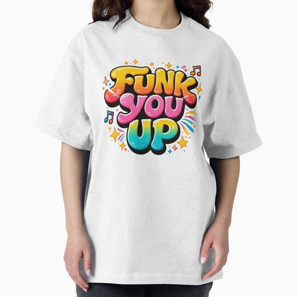 FUNK YOU UP Typographic Text Design by Arte Cartoon From TagTeam Group