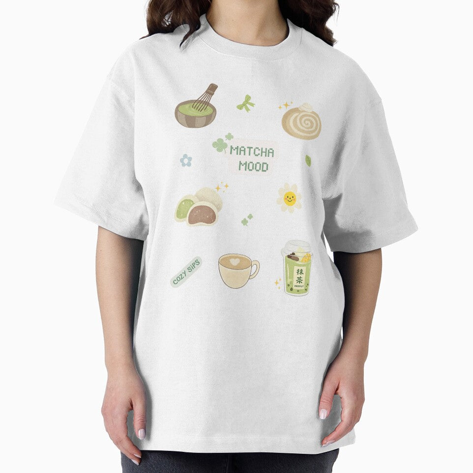 Matcha Mood – Cozy Matcha Lover Kawaii Aesthetic Design by ravenRM