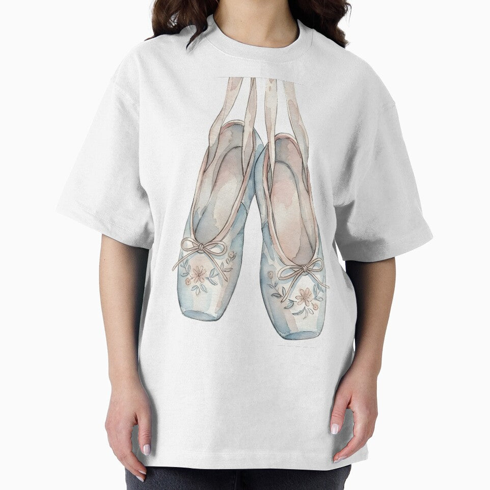 Hanging Ballet Slippers Watercolor Coquette by Strip to Stick