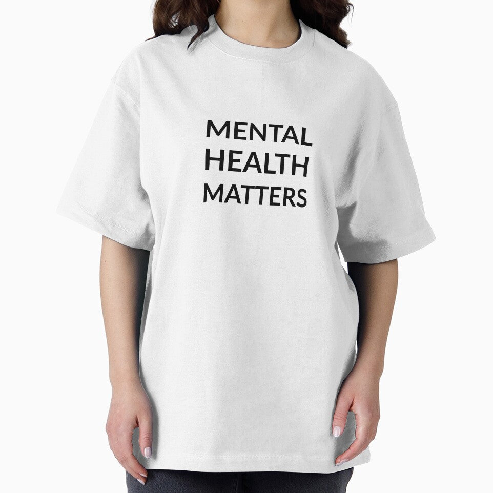 MENTAL HEALTH MATTERS (black and white) by Inspirationmotivation