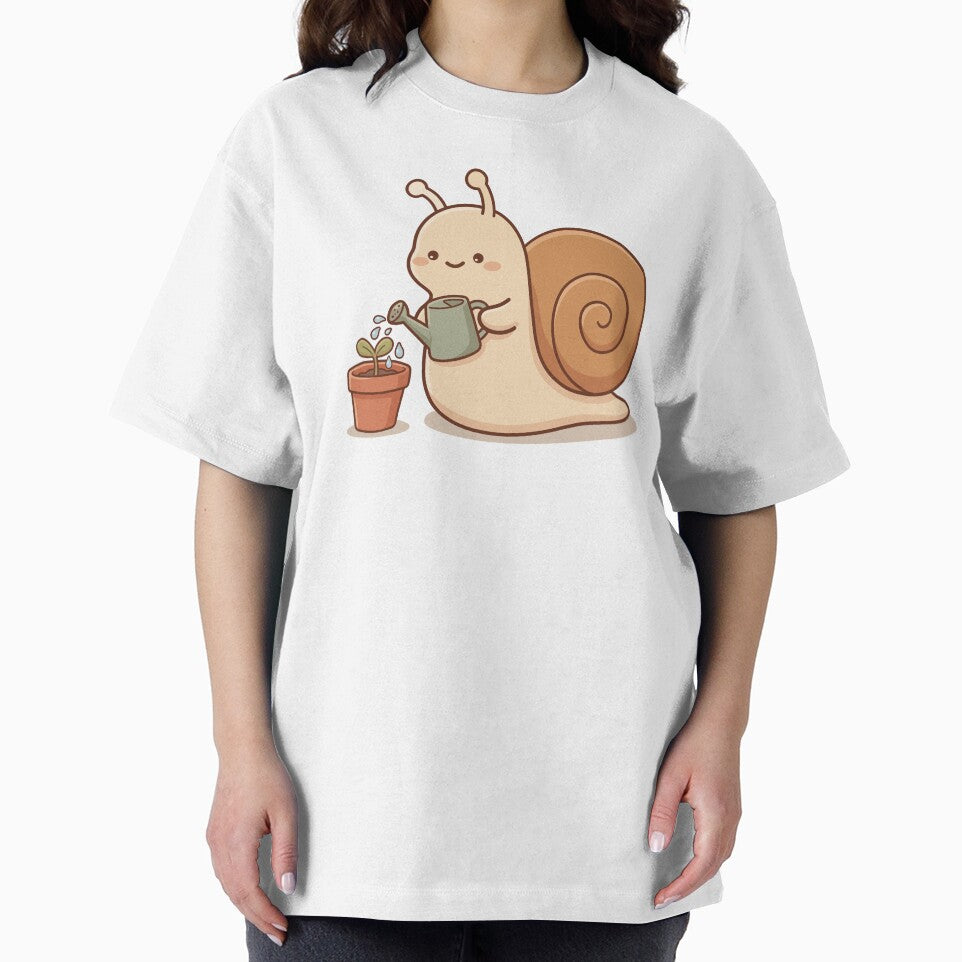 Cute Gardening Snail by Zerhof