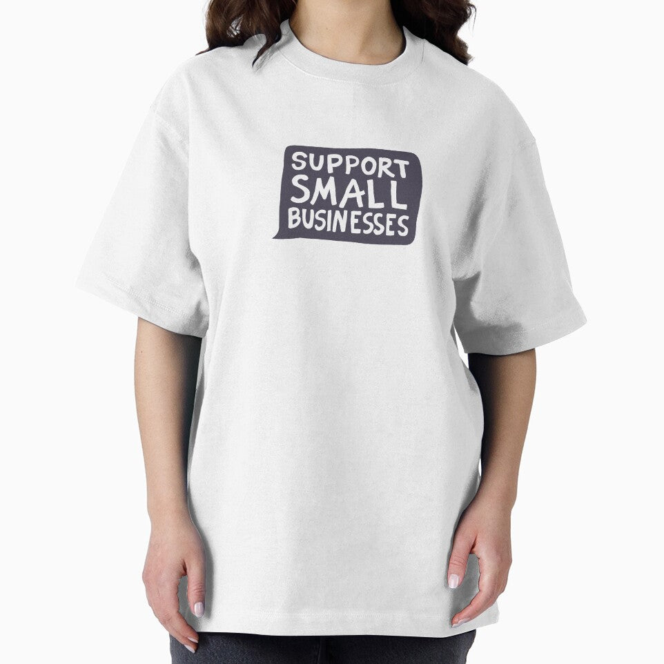 Support Small Businesses Black by illhustration
