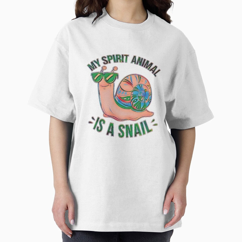 My Spirit Animal Is a Snail Slow Life Quote #3 by creativerooney