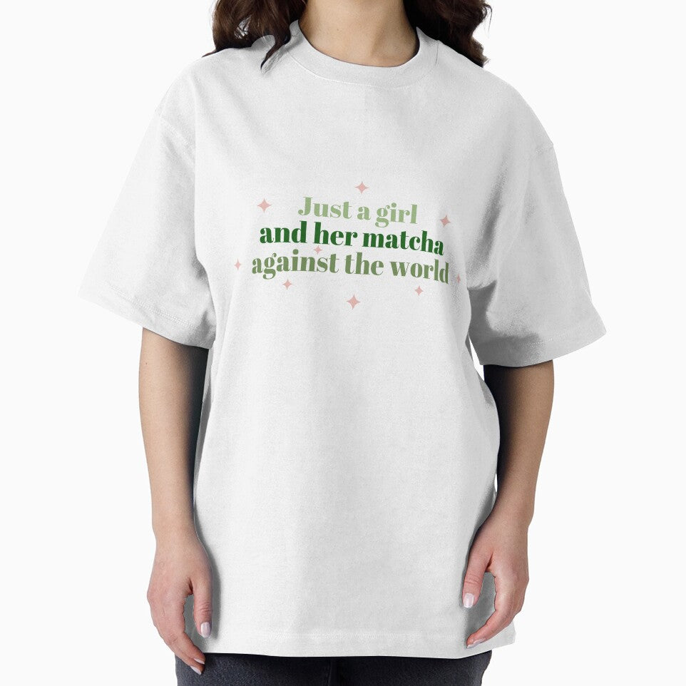 Just a girl and her matcha against the world by CozyCornerStore