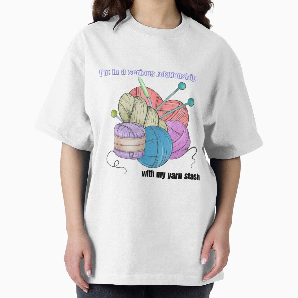 I'm in a serious relationship with my yarn stash by Iail Ioa