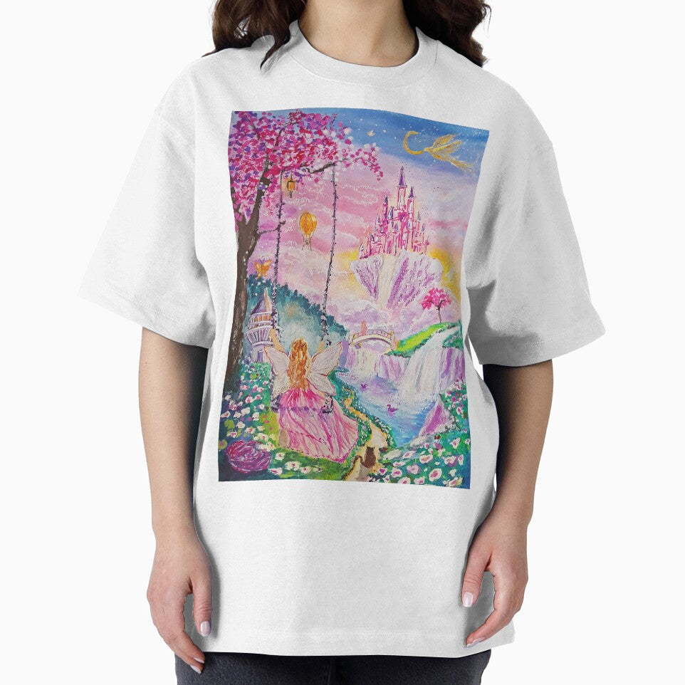 Pink Fairyland magical castle by ZiehrArt