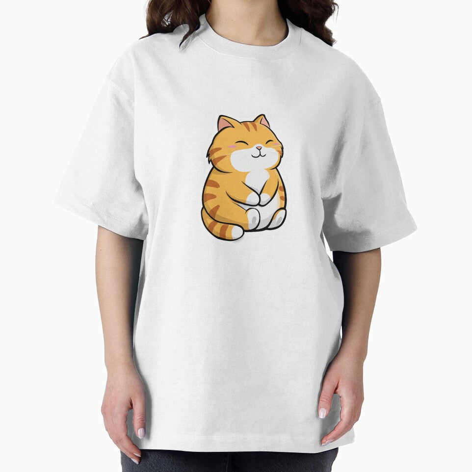 Cat Loaf Cute Orange Tabby Kawaii by StickerMan17