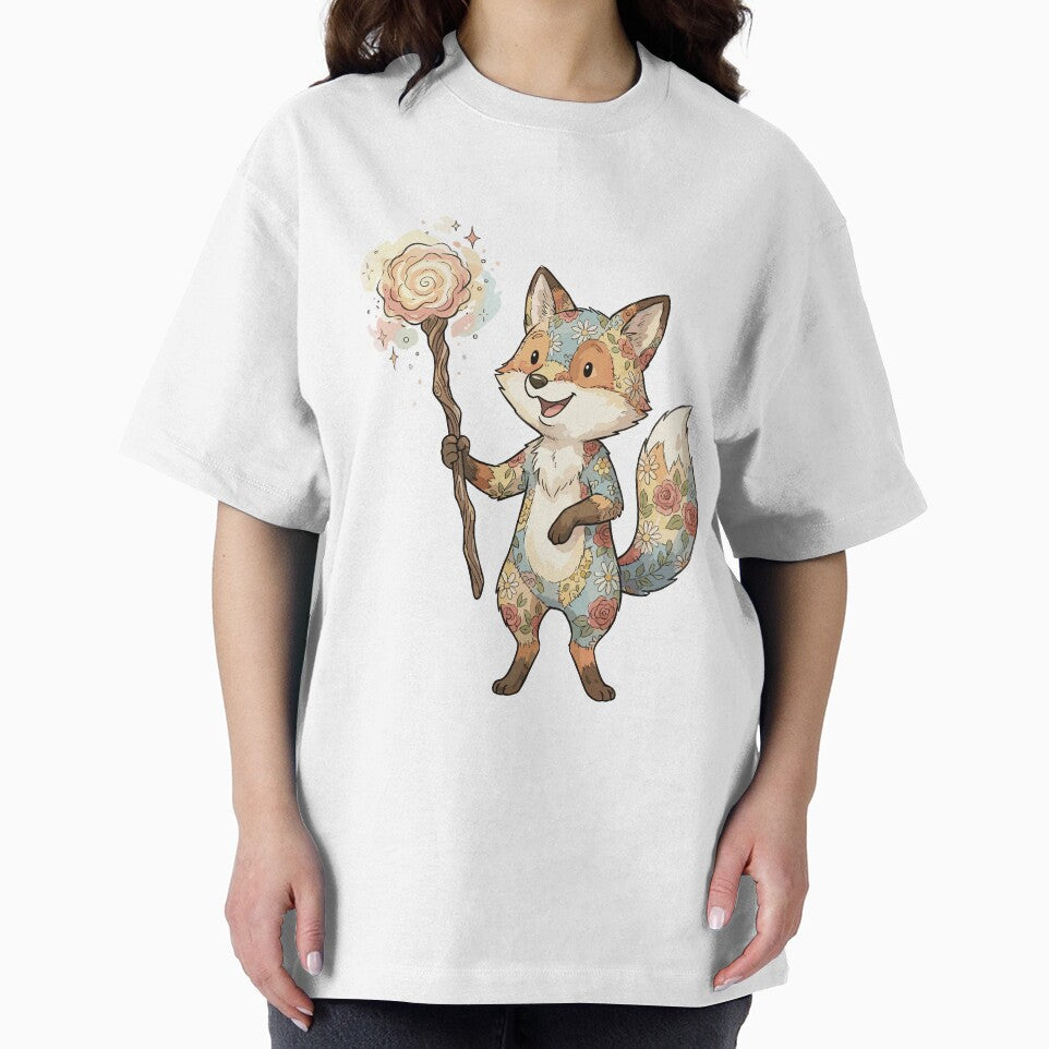 Fairycore Aesthetic: Petal Fox Enchanter by bapupa