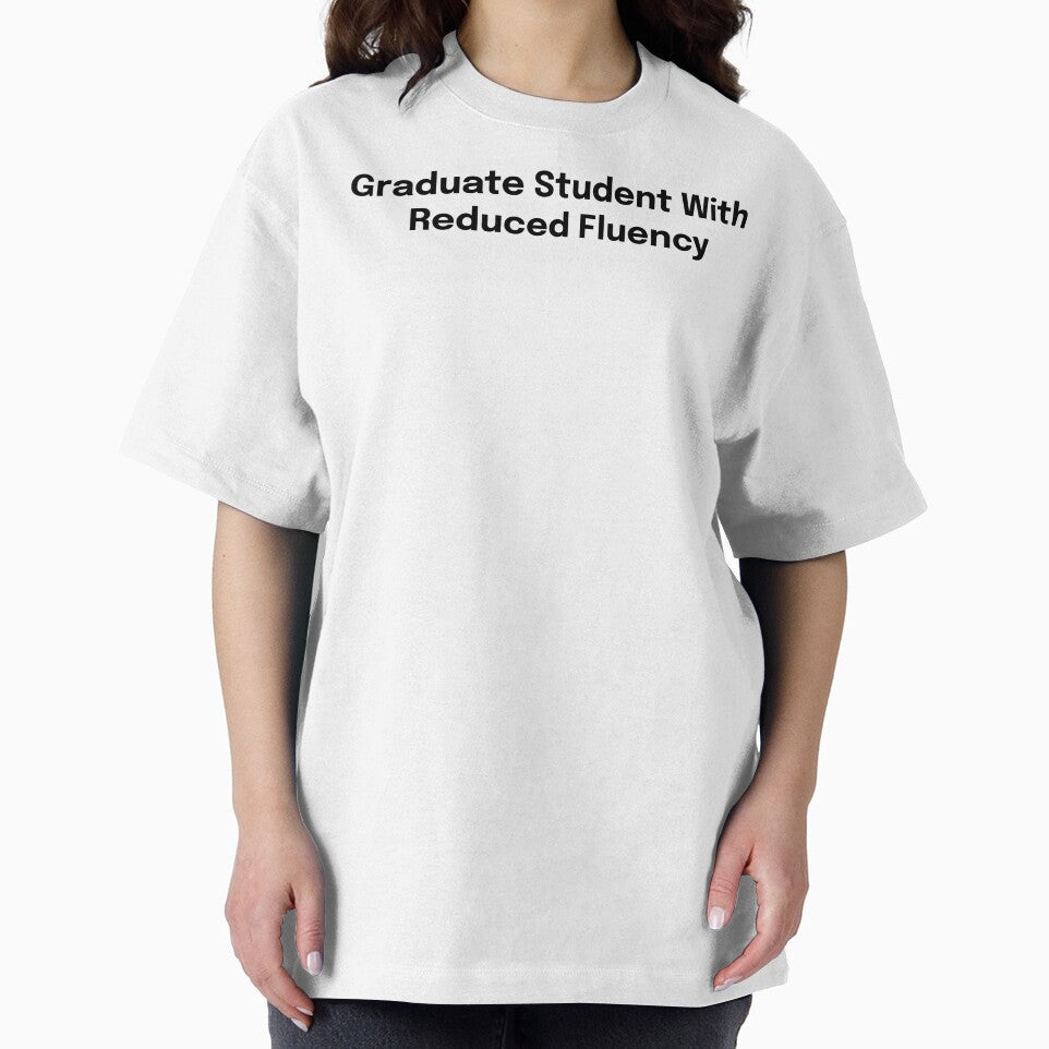 Graduate Student With Reduced Fluency SLP Grad Student by SimplyTees247