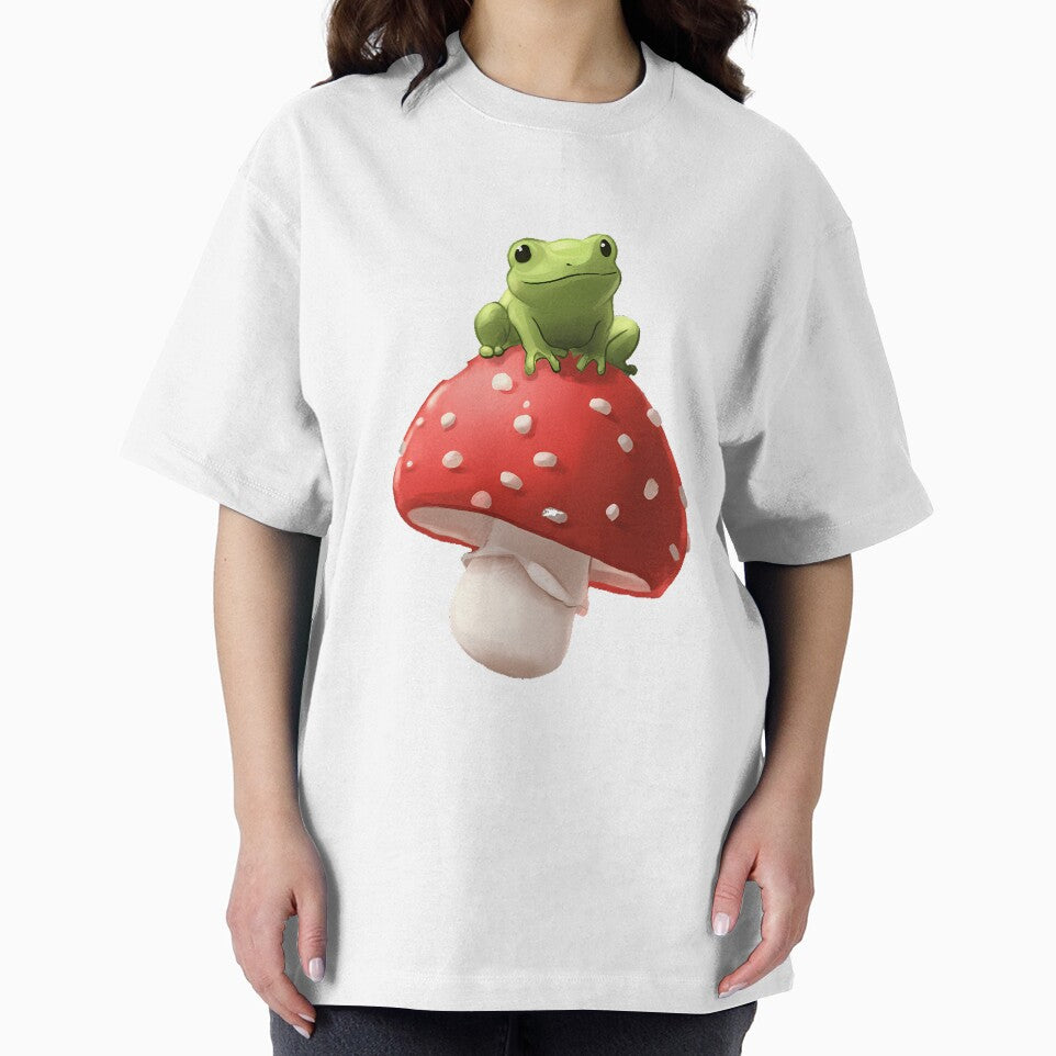 Frog on Mushroom by pumsquare
