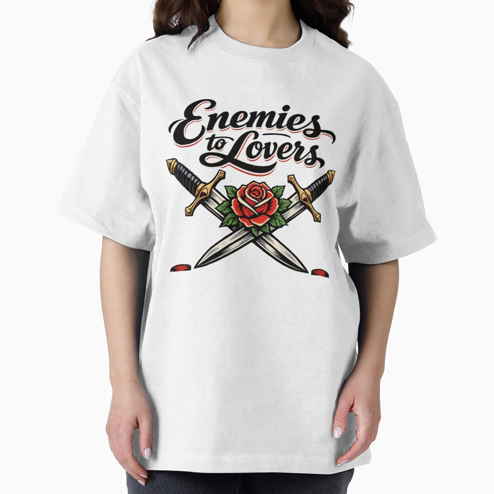 Enemies to Lovers Book Club Romance by Art by Debasish