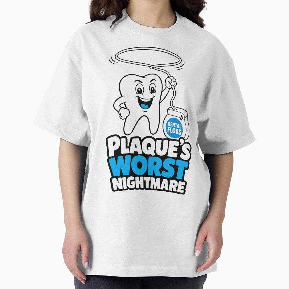 Dental Hygienist Plaque's Worst Nightmare Funny RDH by VisualArtsOasis