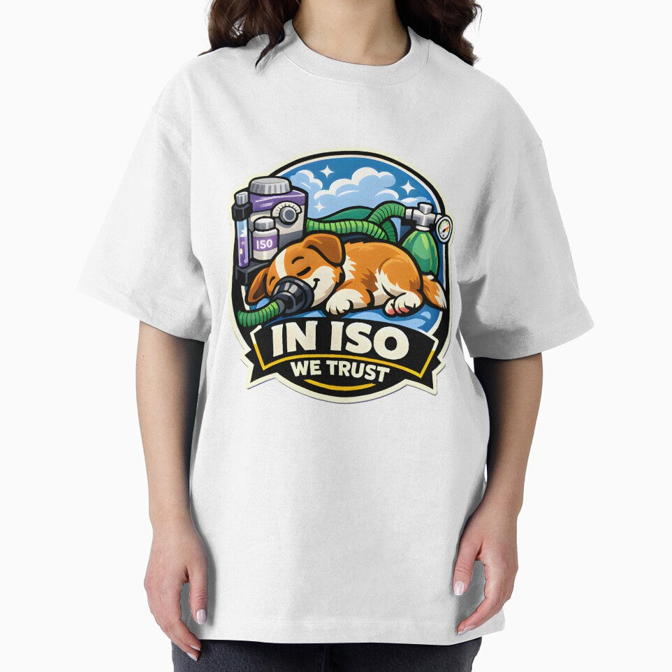 In ISO We Trust – Funny Veterinary Anesthesia Design for Vet Techs by Bettybee00