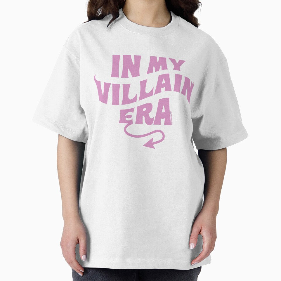 My Villain Era / Bookish Aesthetic Hot Pink Sassy Devil Horns and Tail for Romance Kindle Lovers Tbr by Latinoladas