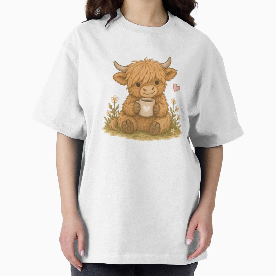 Cute Cozy Highland Cow by MellowMunchkins
