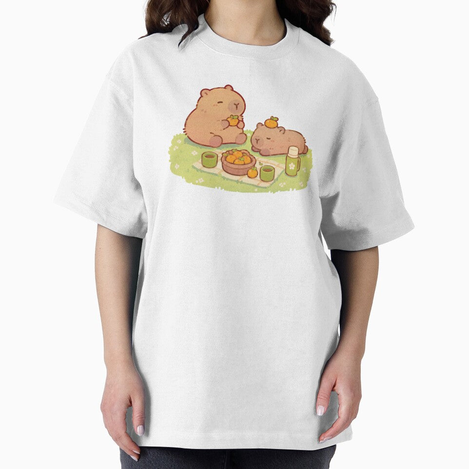 capybara picnic by miriart