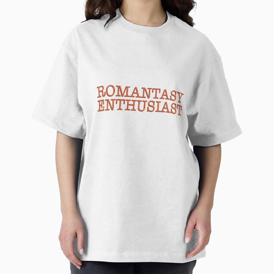 Romantasy Enthusiast Funny Bookish Reader Quote Typography Sticker by alexmaushaus