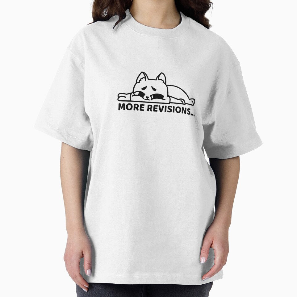 More Revisions Cat | Funny Freelancer Design by Creatory.studio