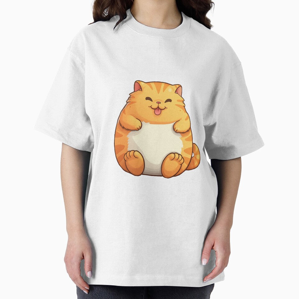 Orange Fat Cat Sticker by ParisssA