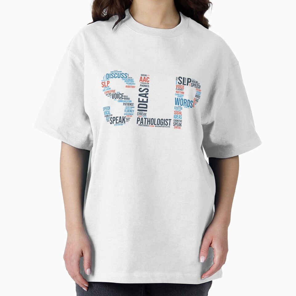 Speech Language Pathologist SLP Word Cloud by TeesYouWant