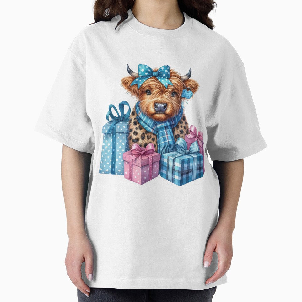 Highland Cow and Gifts by deniz kaya