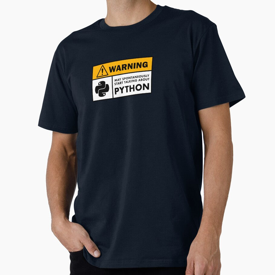 Warning: may spontenously start talking about Python by Stucc Stickers