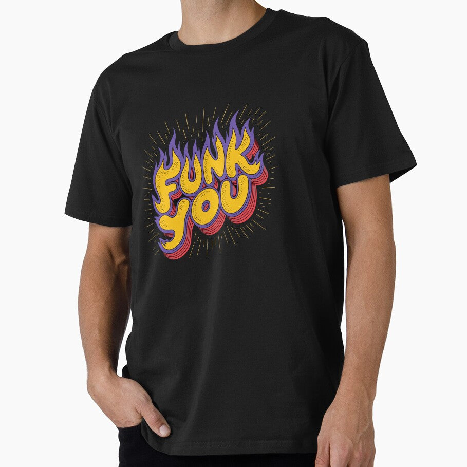Funk You Music Poster – Retro Funk Graphic Art for Funk Lovers by paulo silveira
