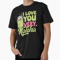 I Love You Very Matcha – Cute Matcha Lover Gift Funny Green Tea Aesthetic by dianadouri