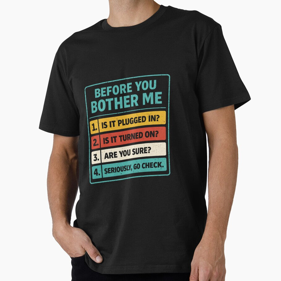 Funny System Administrator Tech Support Humor Design by Roya Studio