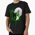 Cat Face Shirt Trippy Disco Rave Neon 80s Vintage Kitty Tee by cgocgy
