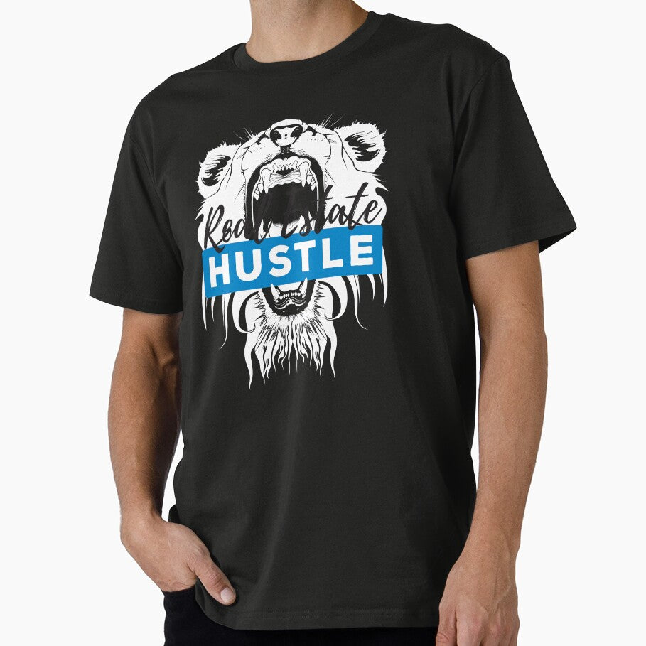 Chic Lion "Real Estate Hustle" by CatCrewsDesign