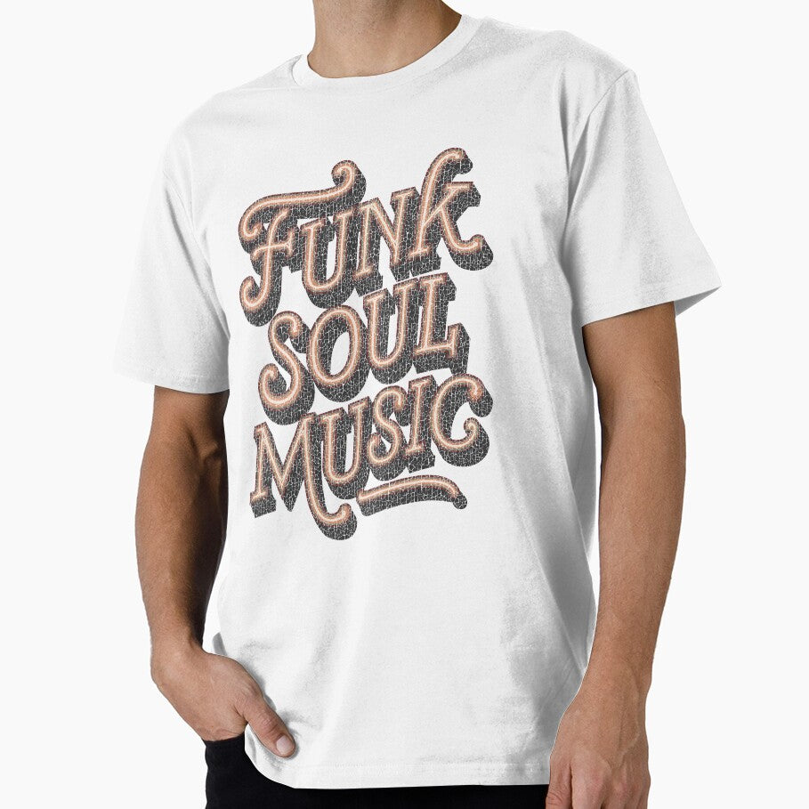 Vintage Distressed Funk Soul Music T-Shirt - Retro Funk Lovers Gift by paulo silveira