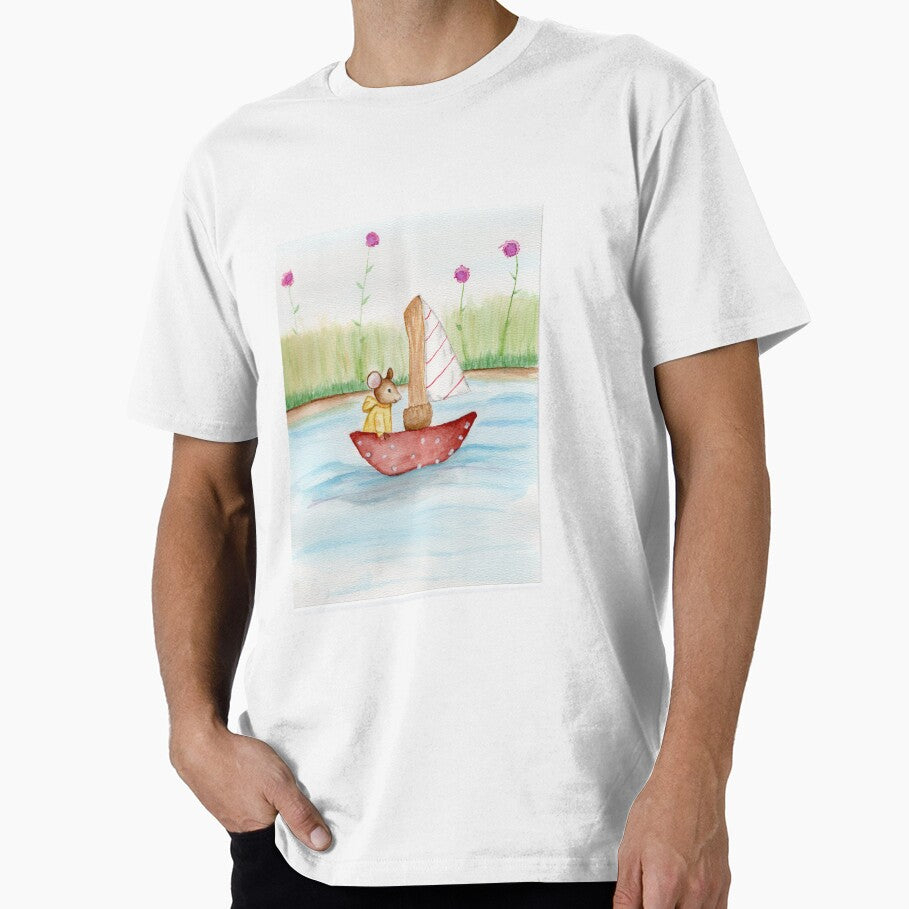 Mouse in the Homemade Boat by cwalsman001