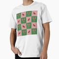 Watermelon Bow Checkerboard Pattern by rainyhst