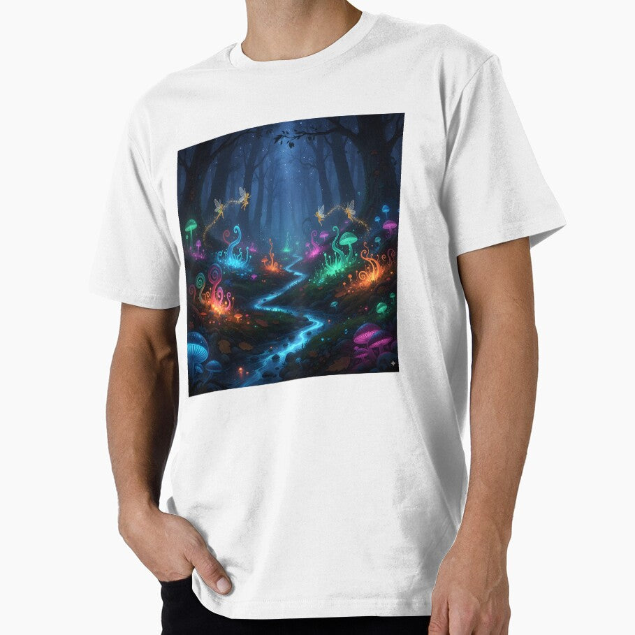 Enchanted Mushroom Forest at Night by NanoBanana