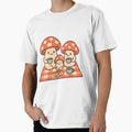 Cute Mushroom Family Picnic by mayel-graphix