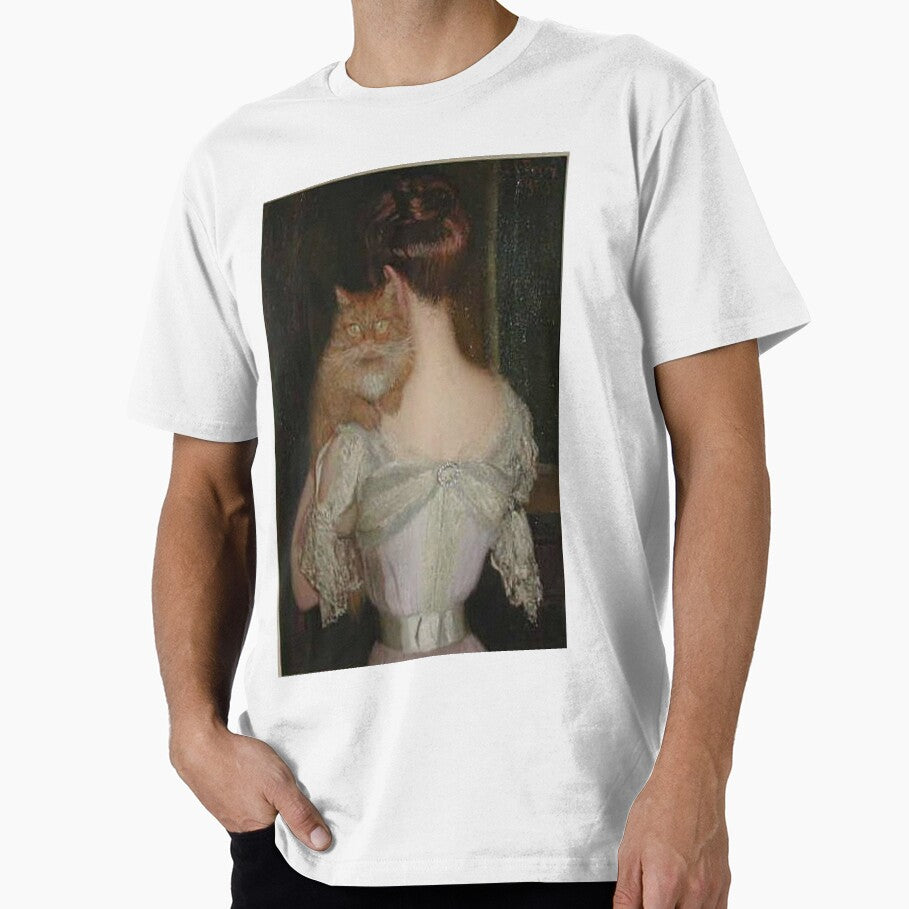 Woman with Cat by LadybellVintage