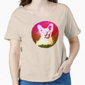 Sphynx Cat Shirt Retro Rave Hairless Cat T Shirt Neon Kitty by cgocgy