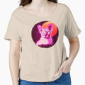 Sphynx Cat Shirt Rave Hairless Cat T Shirt Neon Kitten by cgocgy